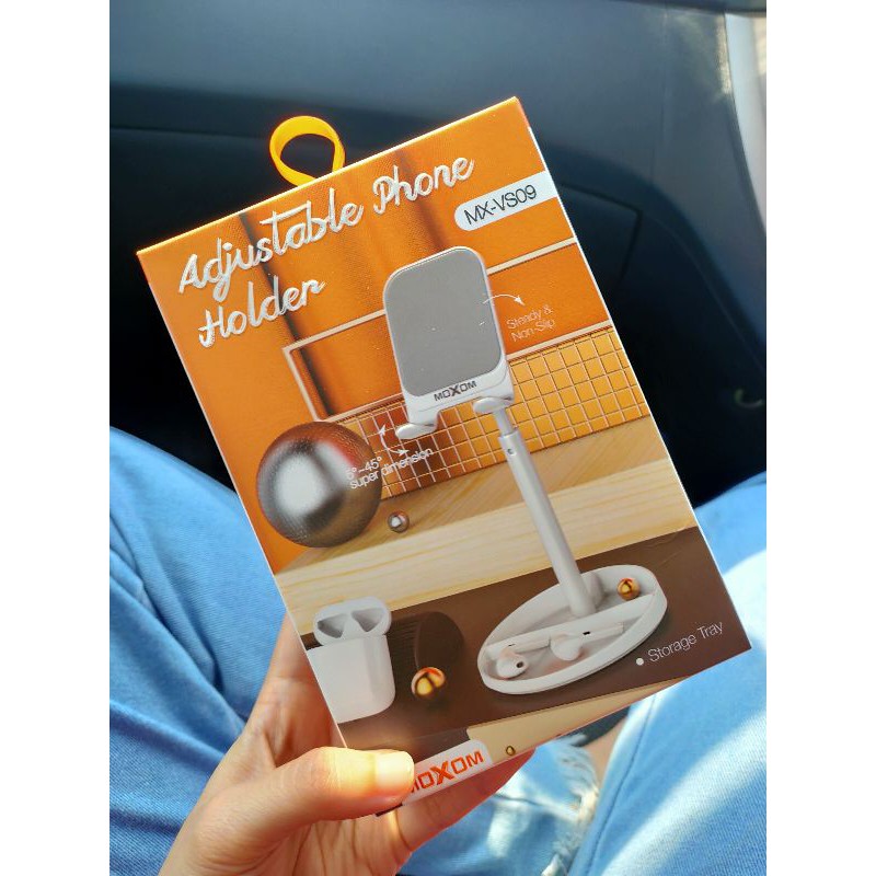 Phone Holder Adjustable Moxom Mx Vs09 Shopee Malaysia