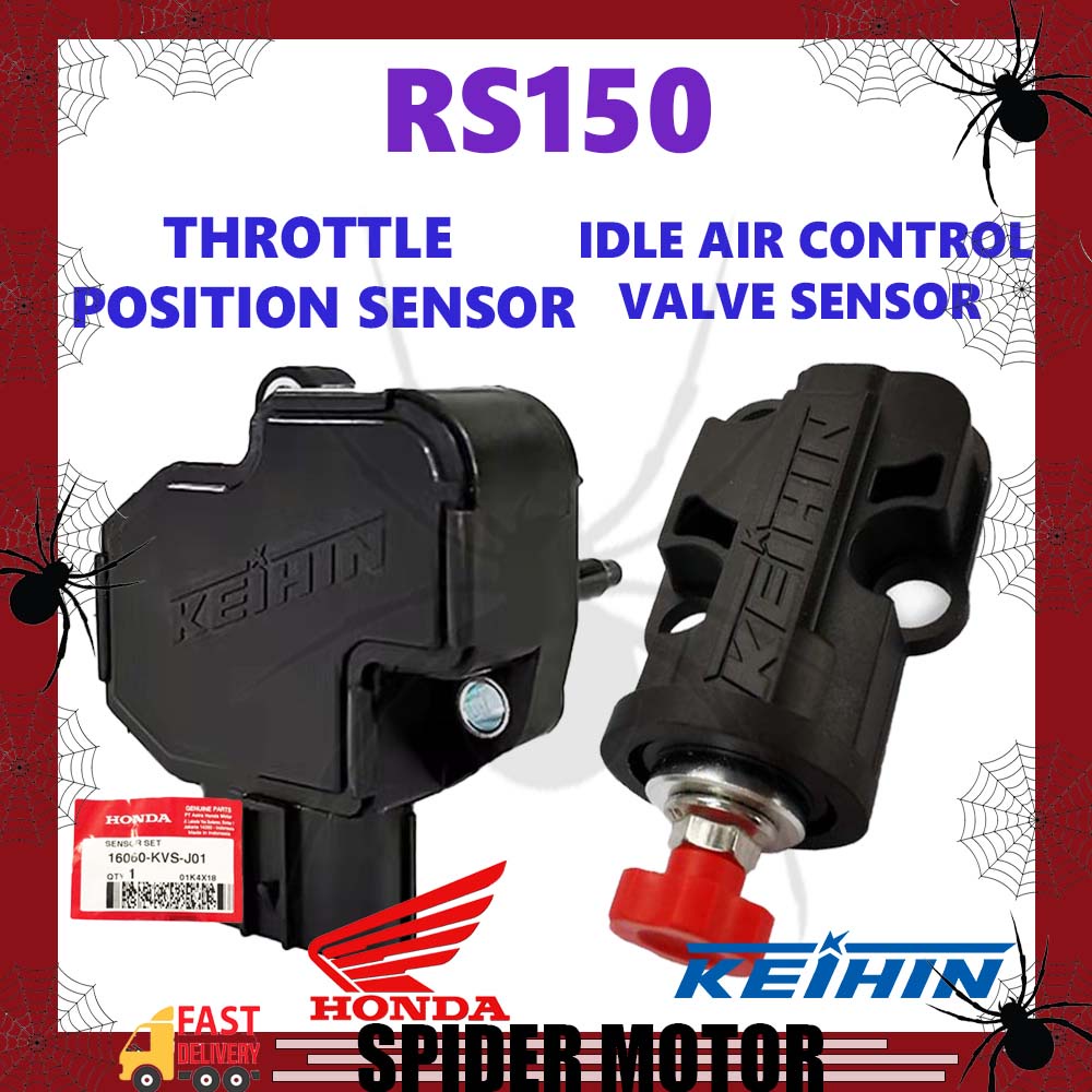 ORIGINAL HONDA TPS SENSOR (THROTTLE POSITION SENSOR) & KEHIN IDLE AIR