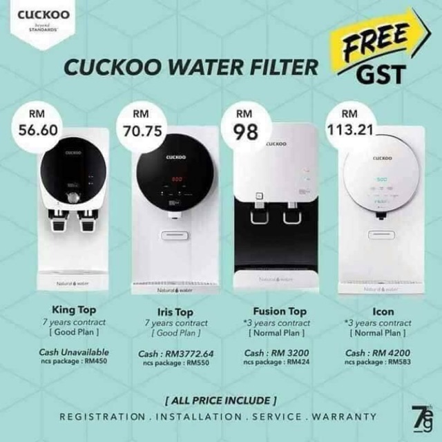 Penapis Air Murah Cuckoo Shopee Malaysia