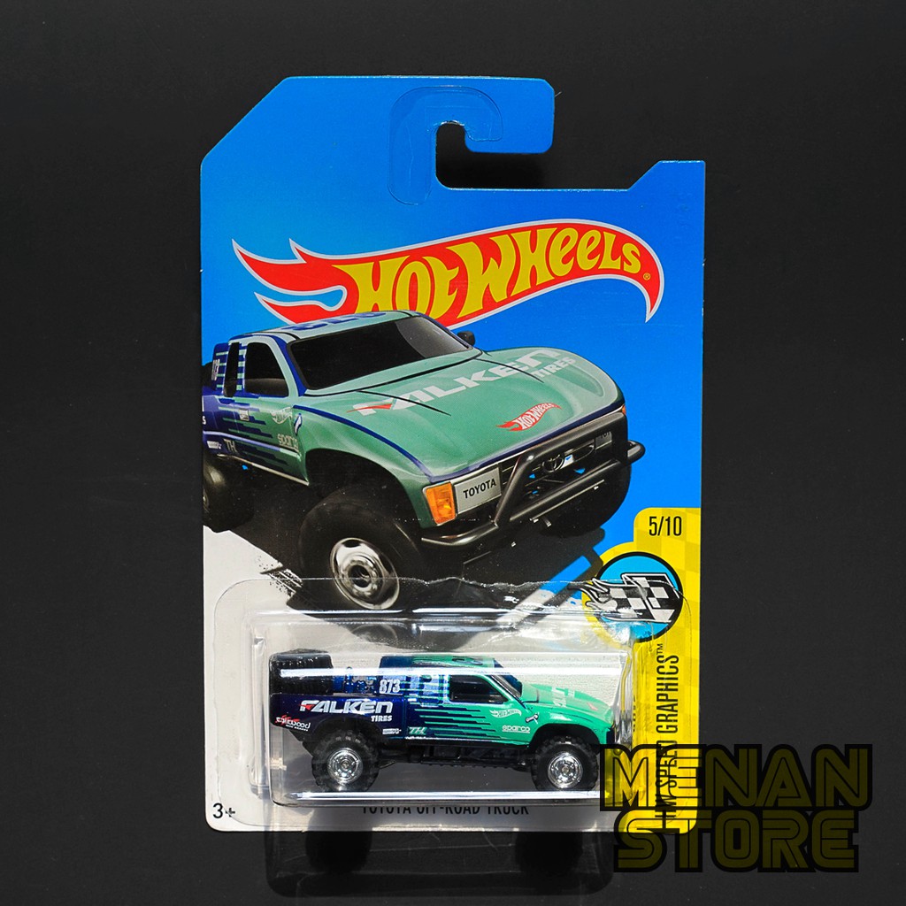 HOT WHEELS STH TOYOTA OFFROAD TRUCK FALKEN SUPER TREASURE HUNT Shopee