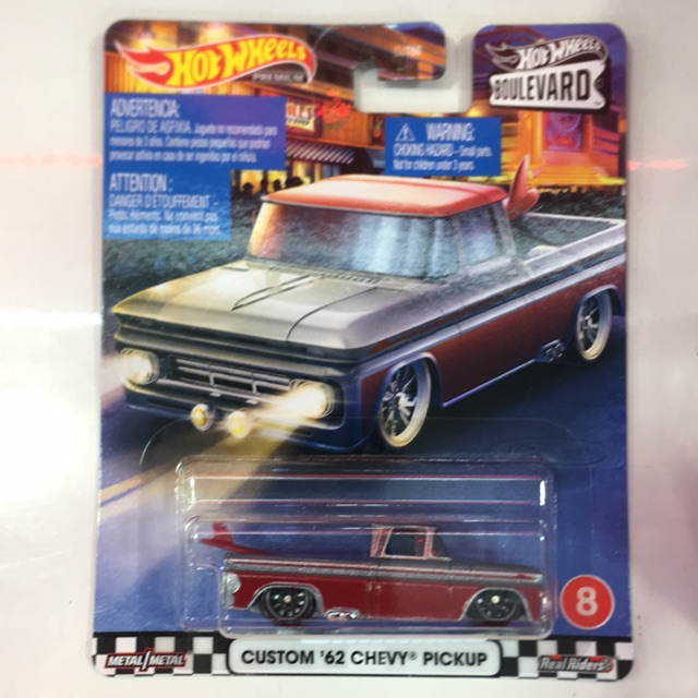 custom chevy 62 hot wheels