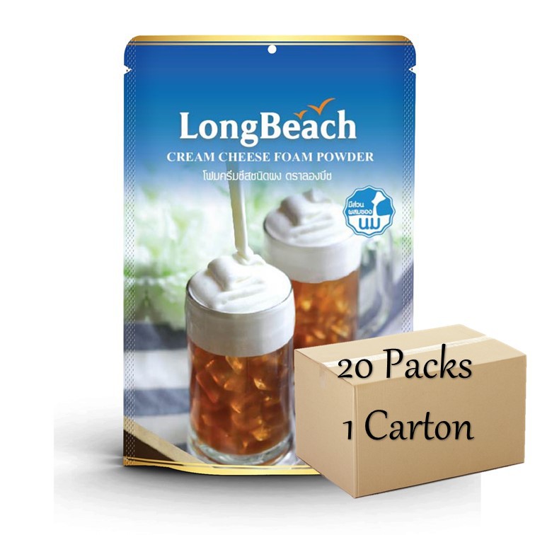 LONG BEACH Mascarpone Cream Cheese Foam Powder 1Ctn (20 packs) (READY