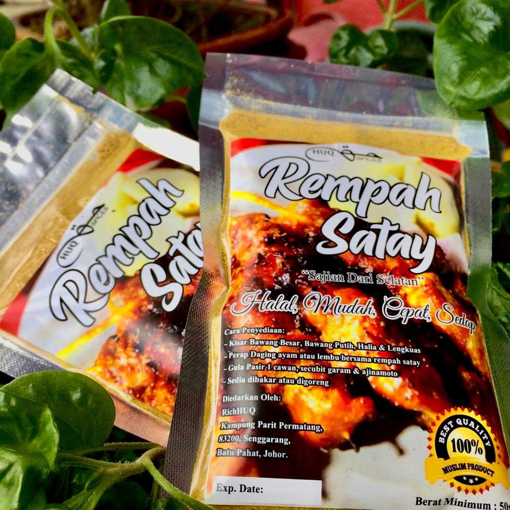 REMPAH SATAY HUQSPICES Shopee Malaysia