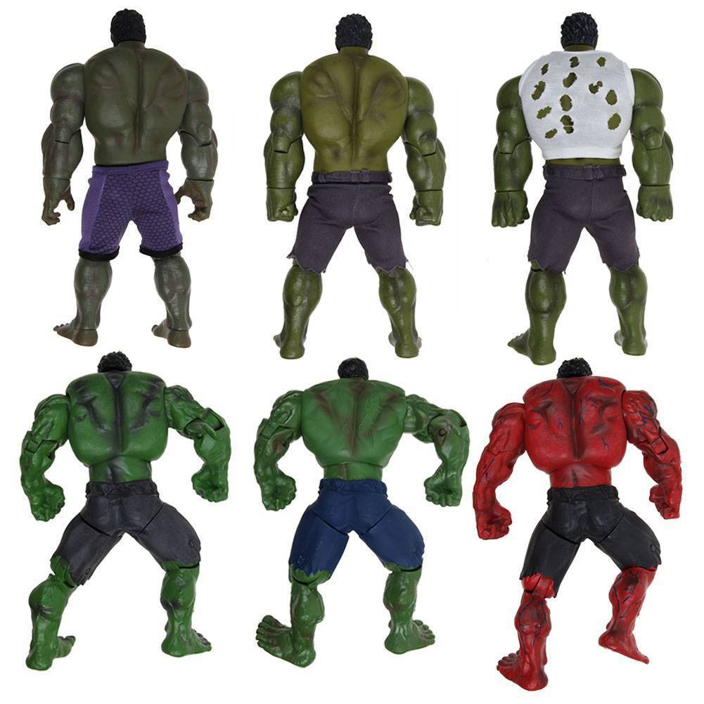 10 Marvel Legends The Avengers Incredible Hulk Red Hulk Loose Figure Kid Toy - roblox mystery figures series 4 red brick box figurine