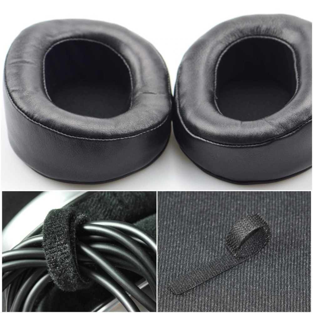 Genuine Lambskin Leather Ear Pad For Sony Mdr Ds7500 Mdr Hw700ds Headphone Foam Cushion Earmuff Shopee Malaysia