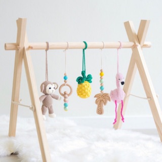 wooden play mobile