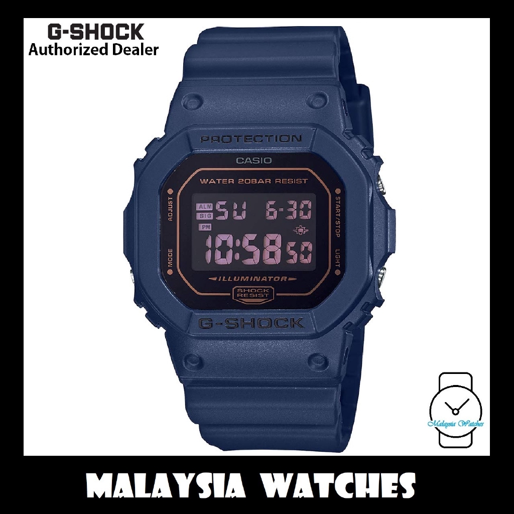 g shock matte blue