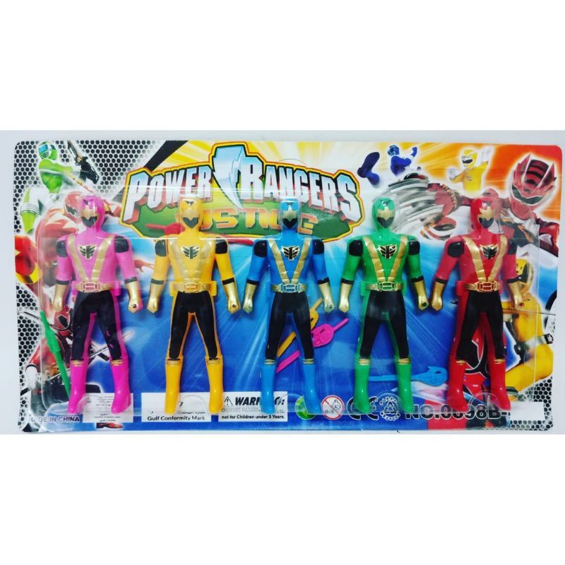 5 pc power ranger robot Toy | Shopee Malaysia