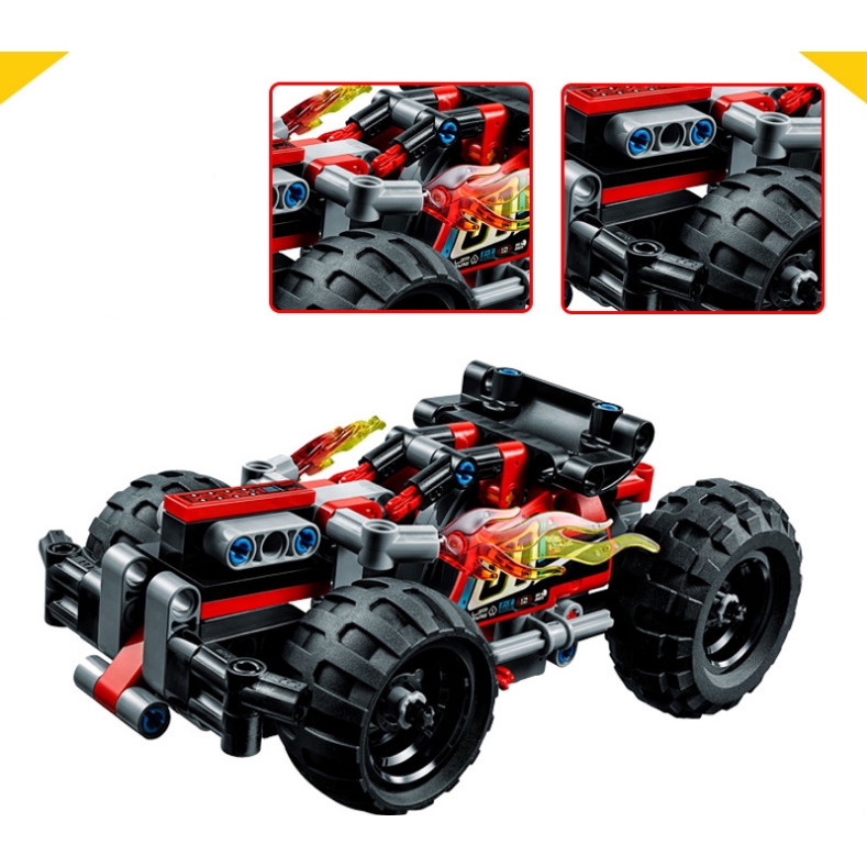 lego technic bash racer car