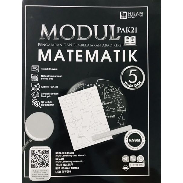 Buy MODUL PAK21 PENGAJARAN DAN PEMBELAJARAN ABAD KE21 MATEMATIK