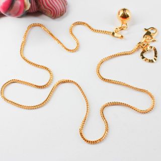  Gelang  kaki belut  padu dewasa emas 916 tulen Shopee Malaysia