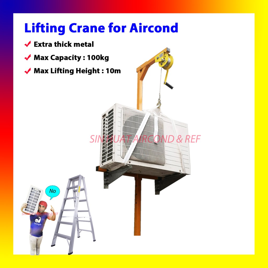 Lifting Crane For Aircond Lift Air Conditioner Lifter Outdoor Air