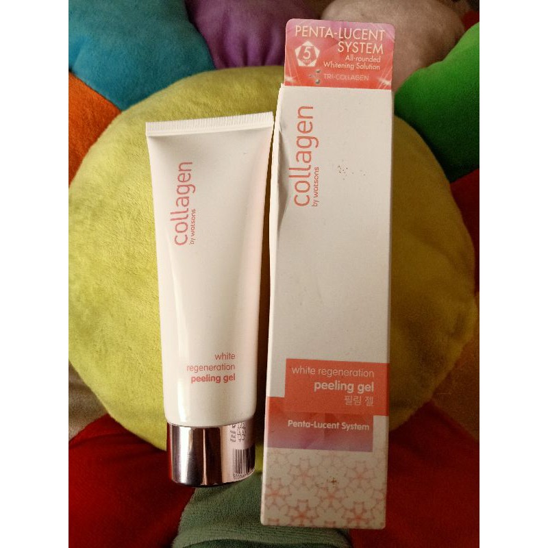 Collagen by watsons white regeneration peeling gel | Shopee Malaysia