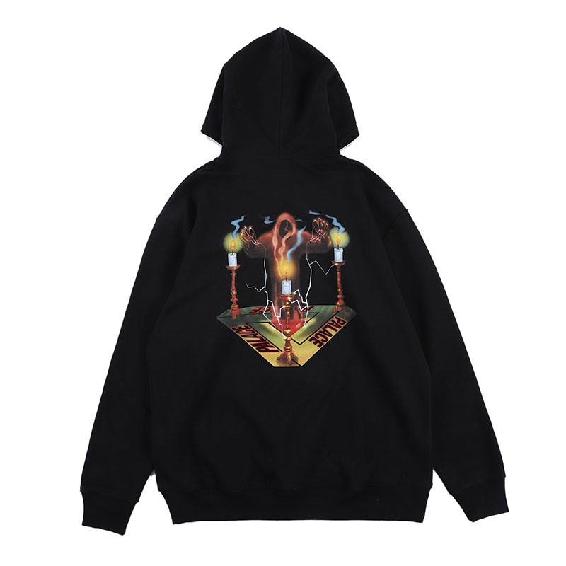 palace skull hoodie