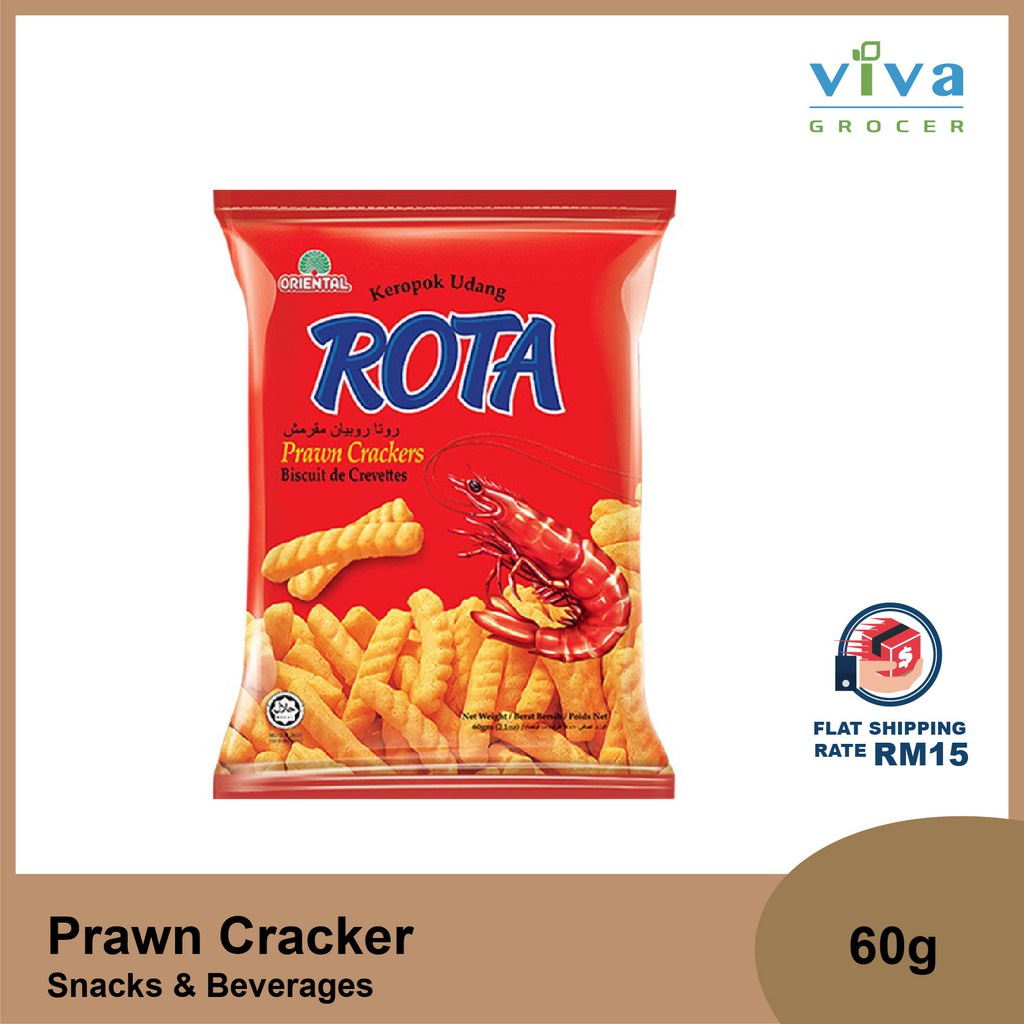 Oriental Rota Prawn Crackers 60g