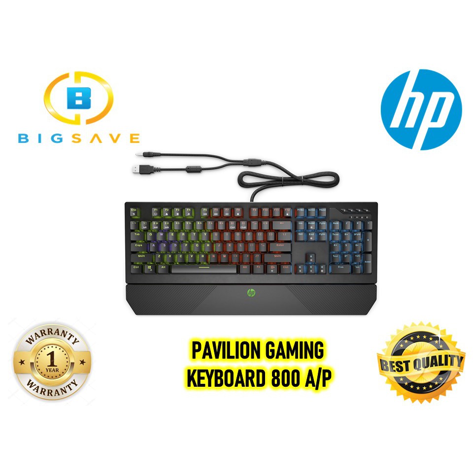 HP PAVILION GAMING KEYBOARD 800 A/P (5JS06AAUUF) Shopee Malaysia