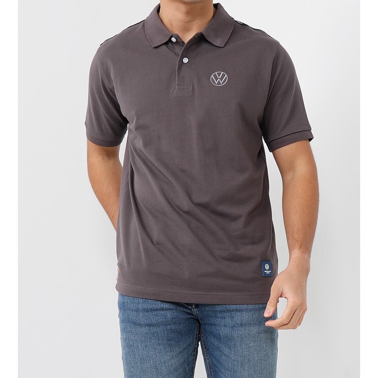 Volkswagen Men Short Sleeve Polo Tee Shopee Malaysia