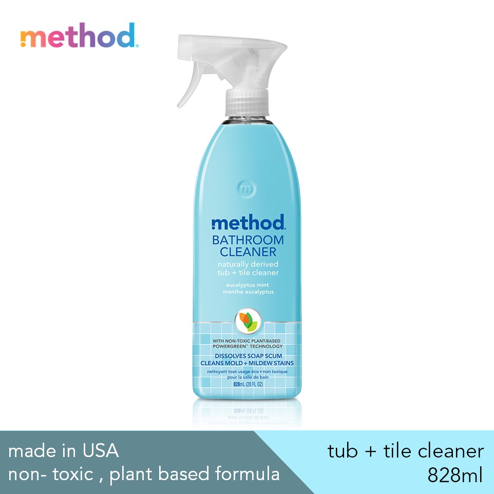 method Bathroom Cleaner Tub + Tile 828ml Shopee Malaysia