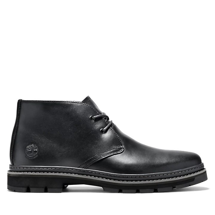 timberland chukka boots black