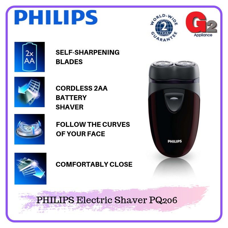 PHILIPS Electric Shaver PQ206 Shopee Malaysia
