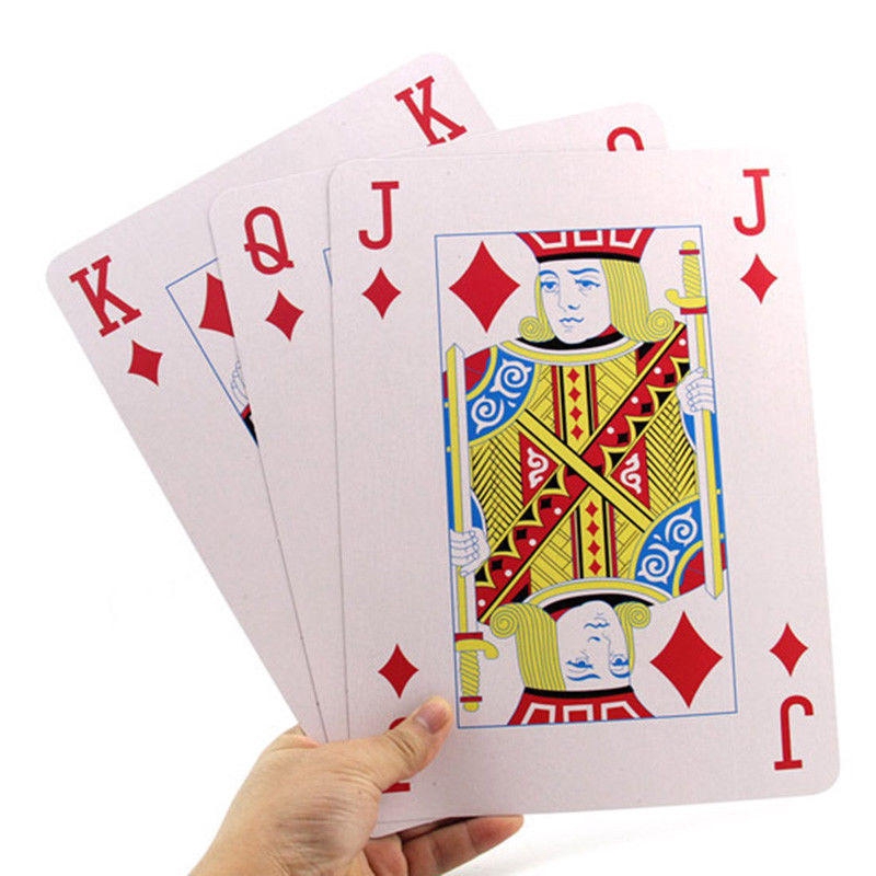 Super Big Gigantic Giant KING A4 Jumbo Extra Large Playing Cards 28cm 11 inches 