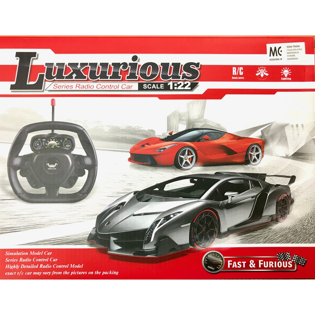 luxurious series radio control car