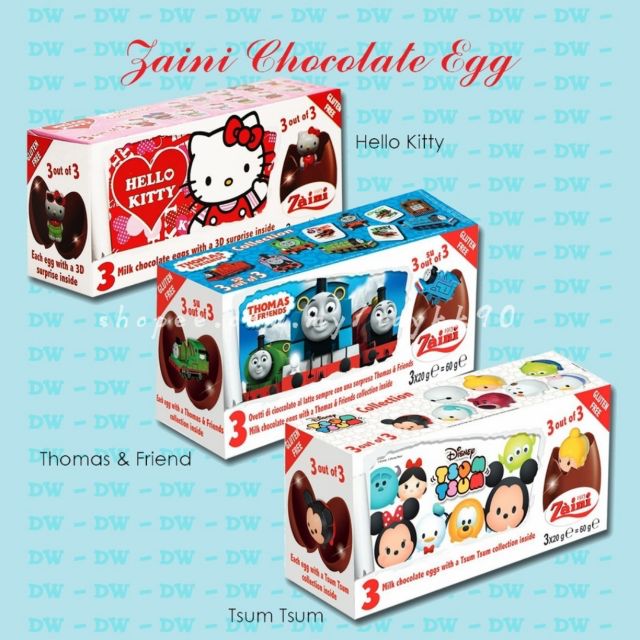 tsum tsum chocolate egg