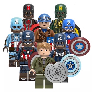 LEGO Minifigure Marvel Avengers SH228 Space Captain America Shield new New 