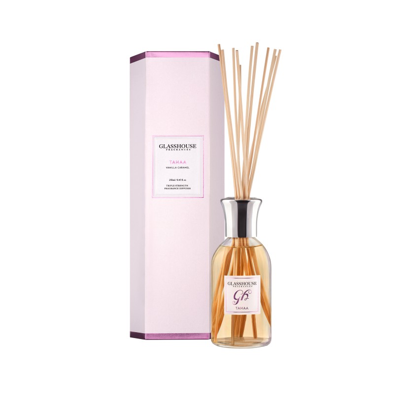 Glasshouse Fragrance Diffuser 250ml - TAHAA (Vanilla Caramel) | Shopee ...