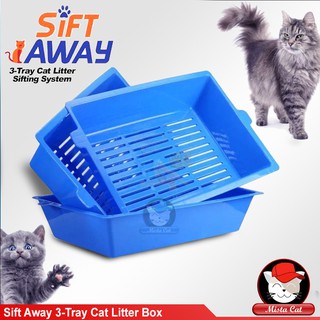 sift away cat litter box