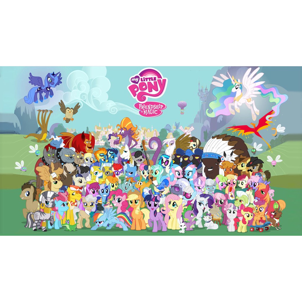 My little pony карта мира