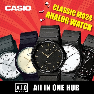 Casio General Mq 24 7b3 Black Resin Band Unisex Youth Watch Shopee Malaysia