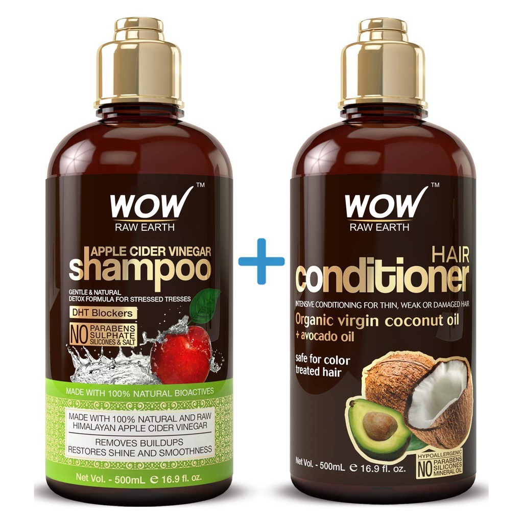 WOW Apple Cider Vinegar Scalp Shampoo - Improve Hair Fall, Dandruff, DHT  Blocker (prevent hair loss) 500ml 500ml+[Free Gift] Edge Finger | Shopee  Malaysia
