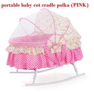 baby cot pink