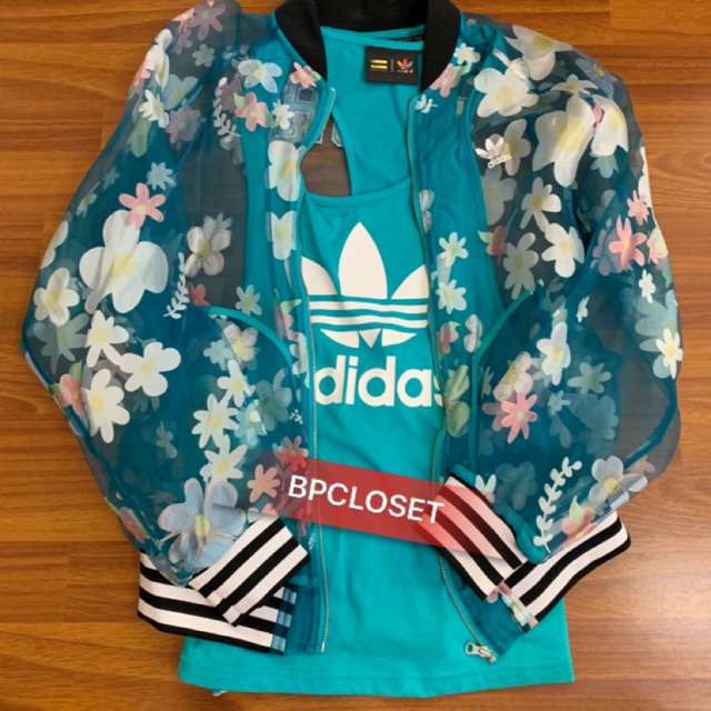 pharrell williams adidas jacket floral