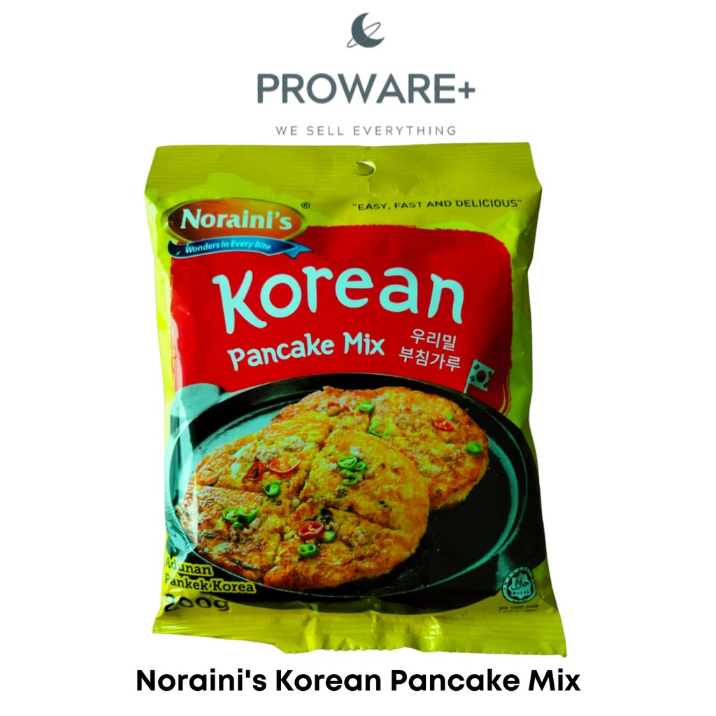 Noraini's KOREAN Pancake Mix / Adunan Pankek Korea (HALAL) | Shopee ...