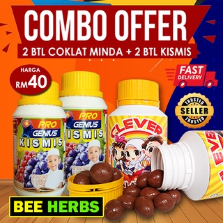 Buy Coklat Minda Clever Bee Herbs 2 Botol Seetracker Malaysia