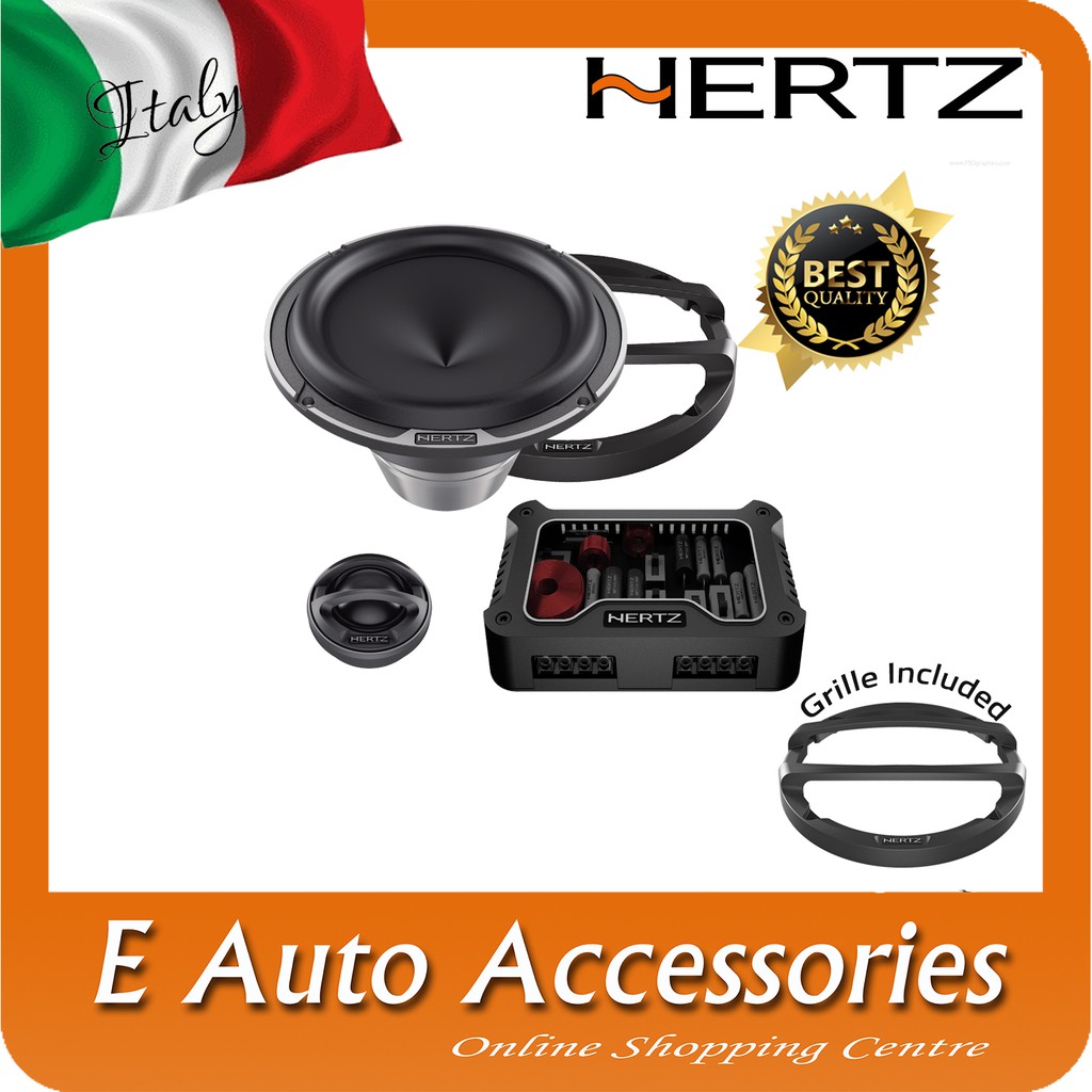 HERTZ CX165 6 1//2/" CENTO AUDIO 210W 2-WAY TETOLON TWEETERS COAXIAL SPEAKERS NEW