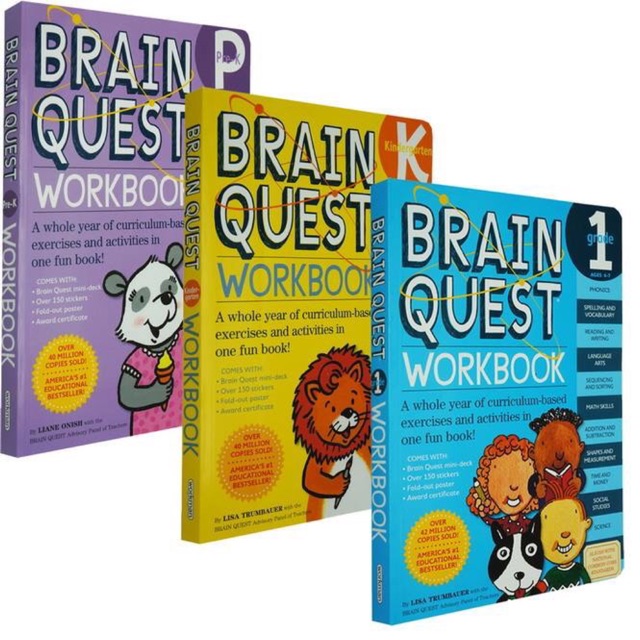 Brain Quest Workbook (Ready stock) | Shopee Malaysia