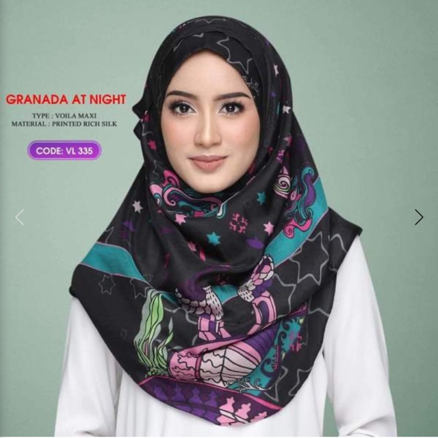 💥HARGA RUNTUH 💥 BOKITTA ANDALUSIA SILK VOILA | Shopee Malaysia