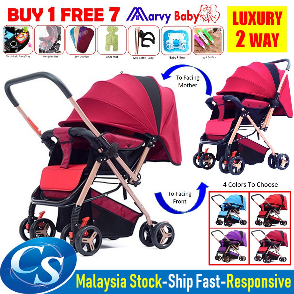 baby stroller with suspension