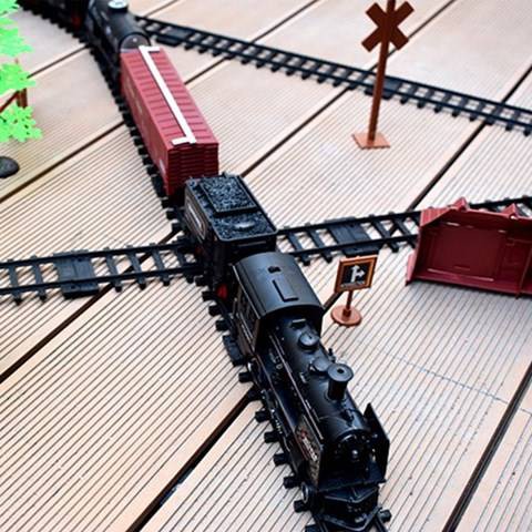 Early learning Simulation high-speed rail parking children electric ...