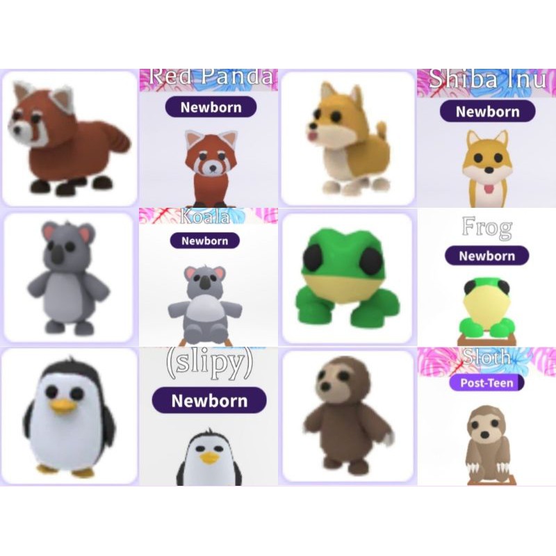 Roblox Adopt Me Pets Ultra Rare Shopee Malaysia