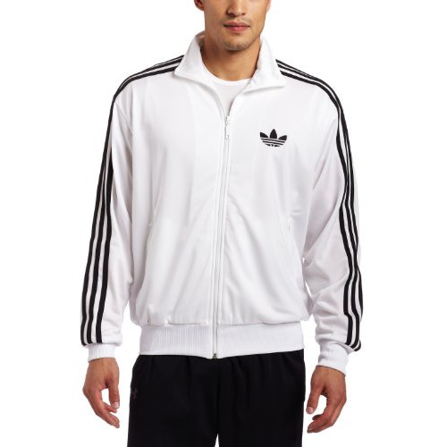 adidas firebird jacket white