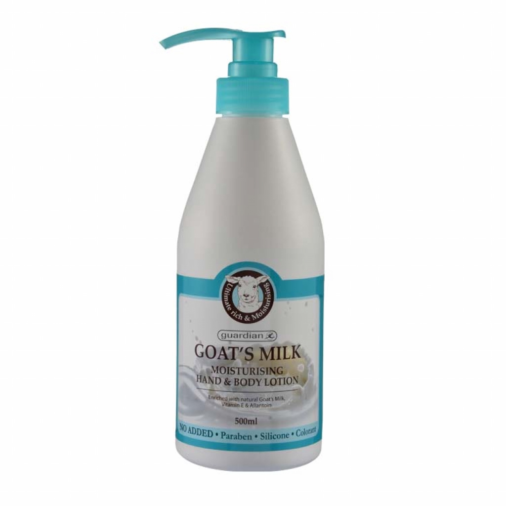 Guardian Goat's Milk Moisturising Hand & Body Lotion 500ml Shopee