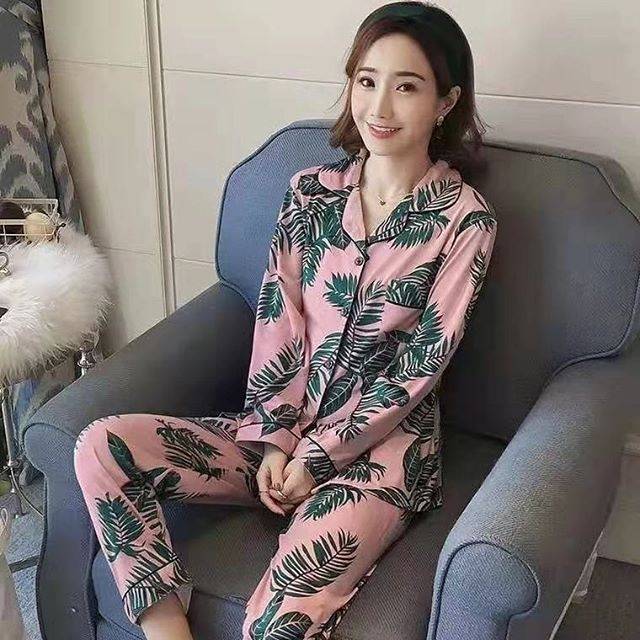 Pink palm suit
