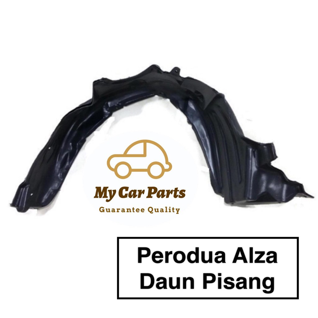 Perodua Alza Front Daun Pisang (FENDER LINER)  Shopee 