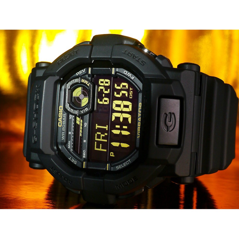 Watch Casio Gd350 G Shock Vibrate Alarm Gd350 1b Original Shopee Malaysia