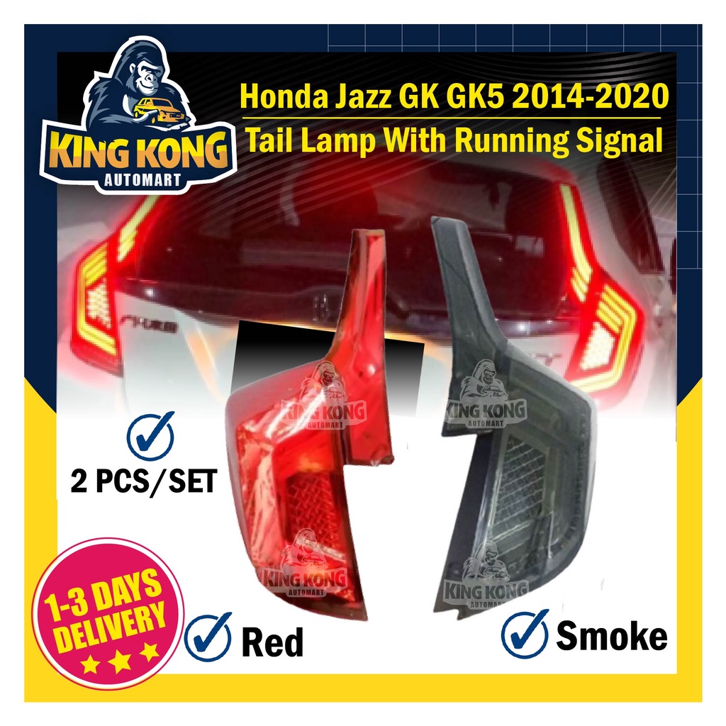 Honda Jazz Fit GK GK5 2014 2020 Dynamic Tail Lamp With Signal Running