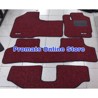 PERODUA MYVI ALZA ARUZ BEZZA CARPET WITH LOGO SIDE EDGING 